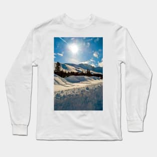 Canadian Rocky Mountains Icefields Parkway Canada Long Sleeve T-Shirt